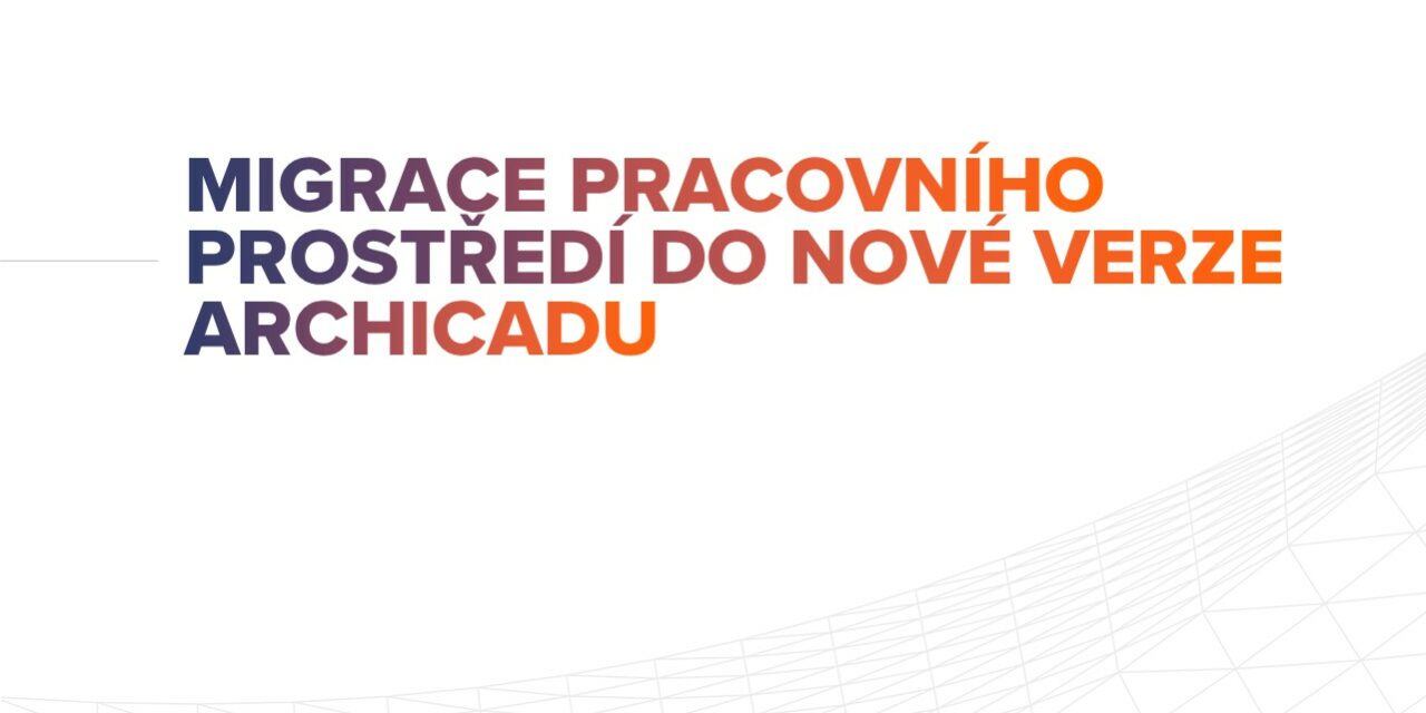 Původní pracovní prostředí v nové verzi