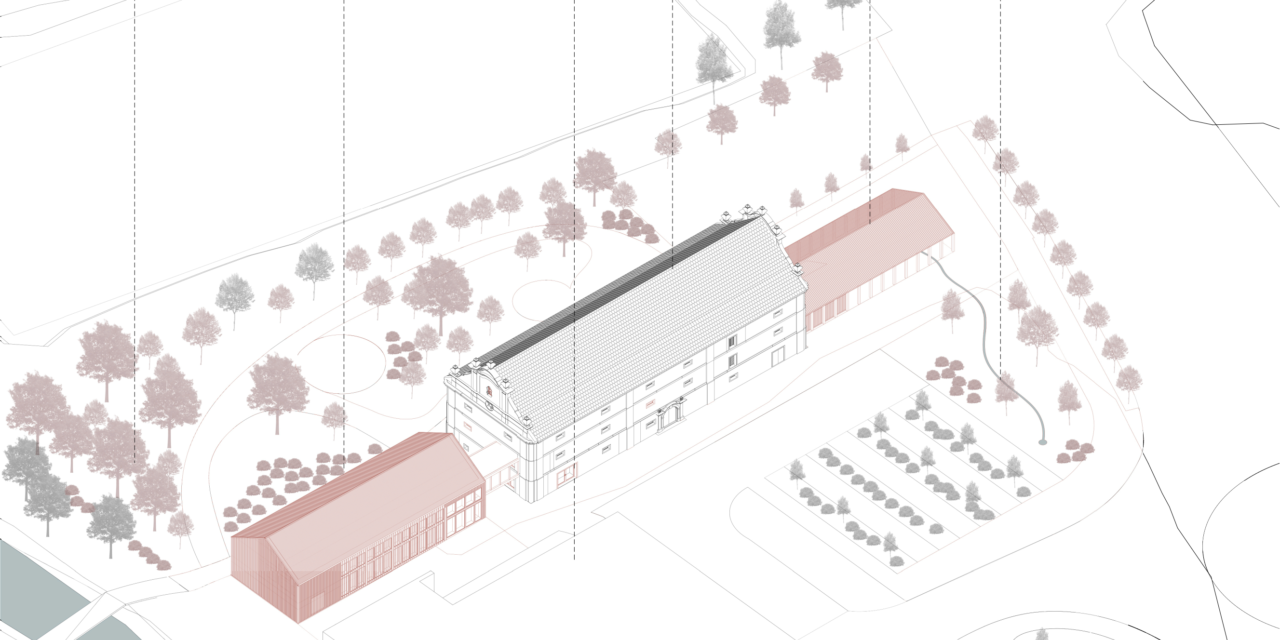 BIM projekt Hramyšl. Revitalizace barokní sýpky v Litomyšli na dětské zábavní a vzdělávací centrum